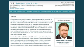 GP Tromans Associates - CMS Website Design Package