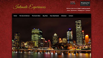 Intimate Experiences - eCommerce Website Design Package